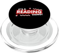 It's a Reading Thing Book Lover Literature Student Reader PopSockets PopGrip para MagSafe