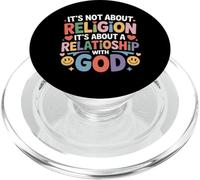 It's A Relationship with God Not Religion - PopSockets PopGrip para MagSafe