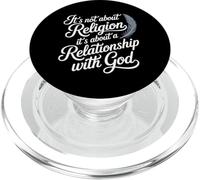 It's A Relationship with God Not Religion - PopSockets PopGrip para MagSafe