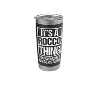 It's A Rocco Thing You Wouldn't Understand First Name Vaso térmico de acero inoxidable de doble pared