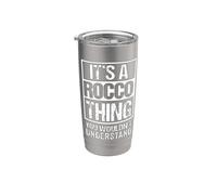 It's A Rocco Thing You Wouldn't Understand First Name Vaso térmico de acero inoxidable de doble pared