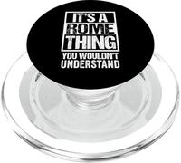 It's A Rome Thing You Wouldn't Understand Italy Europe PopSockets PopGrip para MagSafe