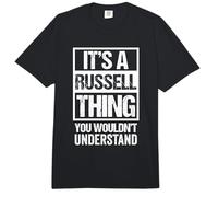 It's A Russell Thing You Wouldn't Understand Comfort Colors Adult Heavyweight T-Shirt