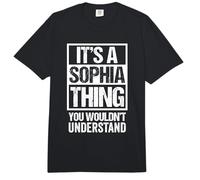 It's A Sophia Thing You Wouldn't Understand - First Name Comfort Colors Adult Heavyweight T-Shirt