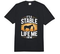 It's A Stable Life Me For Me Equestrian Horse Granero Comfort Colors Adult Heavyweight T-Shirt
