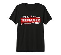 Its a Teenager Thing Back To High School Trendy Teen Student Camiseta Premium