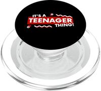 Its a Teenager Thing Back To High School Trendy Teen Student PopSockets PopGrip para MagSafe