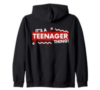 Its a Teenager Thing Back To High School Trendy Teen Student Sudadera con Capucha