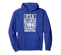 It's A Tommy-Boy Thing You Wouldn't Understand Pet Name Sudadera con Capucha, Unisex para Adultos, Azul Real, XL