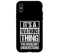 It's A Watkins Thing You Wouldn't Understand Surname Name Carcasa para iPhone X/XS