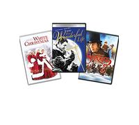 It's a Wonderful Life / White Christmas / Scrooge - Holiday 3 pack Bundle [USA] [DVD]
