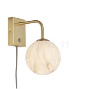 It's about RoMi Carrara, lámpara de pared, dorado