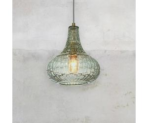 IT'S ABOUT ROMI lámpara colgante Venecia, verde, gota, vidrio