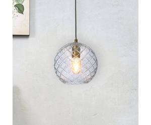 IT'S ABOUT ROMI Lámpara colgante Venice, esfera, transparente, cristal, E27