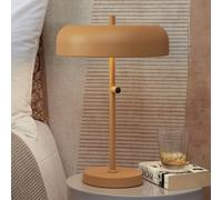 IT'S ABOUT ROMI Lámpara de mesa Porto, 45 cm, amarillo mostaza, metal