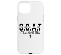 It's All About Jesus Make Heaven Crowded God Over All Things Carcasa para iPhone 15 Plus