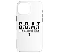 It's All About Jesus Make Heaven Crowded God Over All Things Carcasa para iPhone 16 Pro MAX