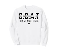 It's All About Jesus Make Heaven Crowded God Over All Things Sudadera