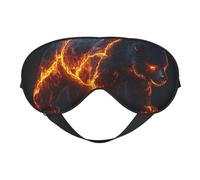 It's All Cracked Up Flame Bears - Antifaz para dormir con correa ajustable, cómoda cubierta para los ojos para viajes, yoga, siestas, dormir y relajarse