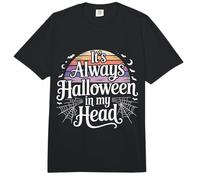 It's Always Halloween In My Head Espeluznante Espeluznante - Comfort Colors Adult Heavyweight T-Shirt