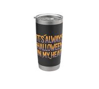 It's Always Halloween In My Head Spooky Creepy |- Vaso térmico de acero inoxidable de doble pared