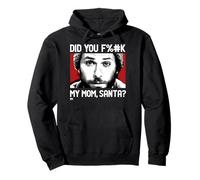 It's Always Sunny Charlie's Mom and Santa Funny Christmas Sudadera con Capucha