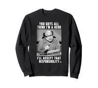 It's Always Sunny Frank The Hero Black and White Photo TV Sudadera
