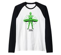 It's Always Sunny Green Man Funny Mascot TV Show Camiseta Manga Raglan