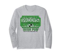 It's Always Sunny Paddy's Pub Vintage Sign St. Patrick's Day Manga Larga