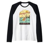 It's Always Sunny Visit The Jersey Shore Home of The Rum Ham Camiseta Manga Raglan