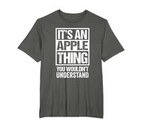 It's An Apple Thing You Wouldn't Understand First Name Camiseta