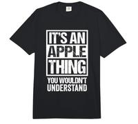 It's An Apple Thing You Wouldn't Understand First Name Comfort Colors Adult Heavyweight T-Shirt