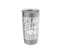 It's An Egypt Thing You Wouldn't Understand Egyptian Vaso térmico de acero inoxidable de doble pared