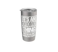 It's An Oromo Thing You Wouldn't Understand Oromoo Ethiopia Vaso térmico de acero inoxidable de doble pared