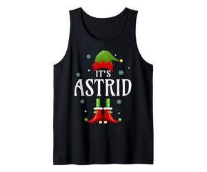 It's Astrid Elf - Nombre Personalizado Divertido de Navidad Astrid Camiseta sin Mangas