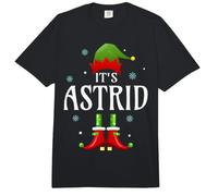It's Astrid Elf - Nombre Personalizado Divertido de Navidad Astrid Comfort Colors Adult Heavyweight T-Shirt