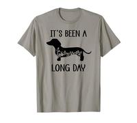 Its Been a Long Day Dachshund Funny Doxie Mom Dachshund Mama Camiseta