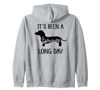 Its Been a Long Day Dachshund Funny Doxie Mom Dachshund Mama Sudadera con Capucha
