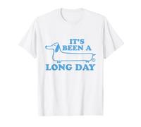 It's Been A Long Day Funny Dachshund Camiseta