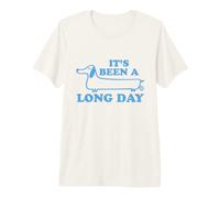 It's Been A Long Day Funny Dachshund Camiseta Premium
