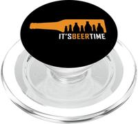 It's Beer Time Cool Beer Funny Drinking Beer Lover PopSockets PopGrip para MagSafe