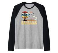 It's Better in The Bahamas Island Nassau Abaco Lover Palms Camiseta Manga Raglan