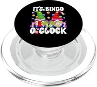 Its Bingo Time Saying Funny GNOME For Women Men Bingo Night PopSockets PopGrip para MagSafe