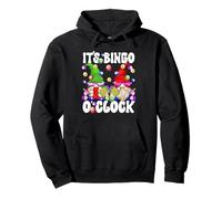 Its Bingo Time Saying Funny GNOME For Women Men Bingo Night Sudadera con Capucha