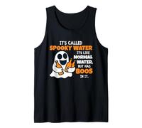 It's Called Spooky Water It's Like Normal Water Funny Ghost Camiseta sin Mangas