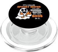 It's Called Spooky Water It's Like Normal Water Funny Ghost PopSockets PopGrip para MagSafe