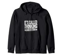 It's Called Thinking You Should Try It Sometime |- Sudadera con Capucha