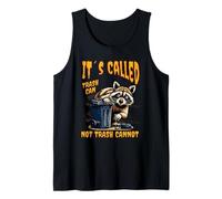 It's Called Trash Can Not Trash Cannot Funny Raccoon Camiseta sin Mangas