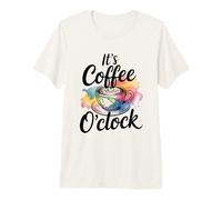 It's Coffee O'Clock Camiseta Premium