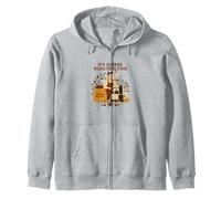 It's Coffee Roasting Time Barista Retro Artwork Sudadera con Capucha